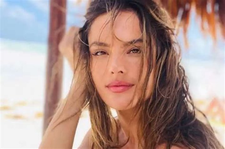 Alessandra Ambrosio Showcases Her Beach Body In Two Piece Bathing Suit With A Maxi Dress