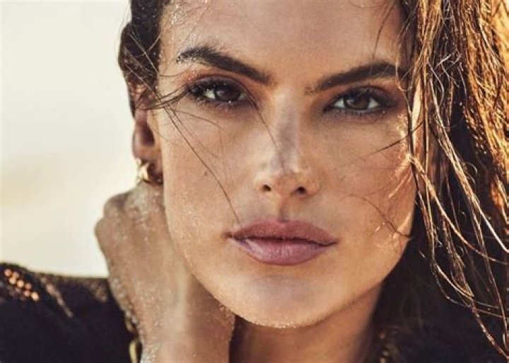 Alessandra Ambrosio Shows Off Her Long Legs In Daisy Dukes — Is Gorgeous In Aquamarine Two Piece Bathing Suit