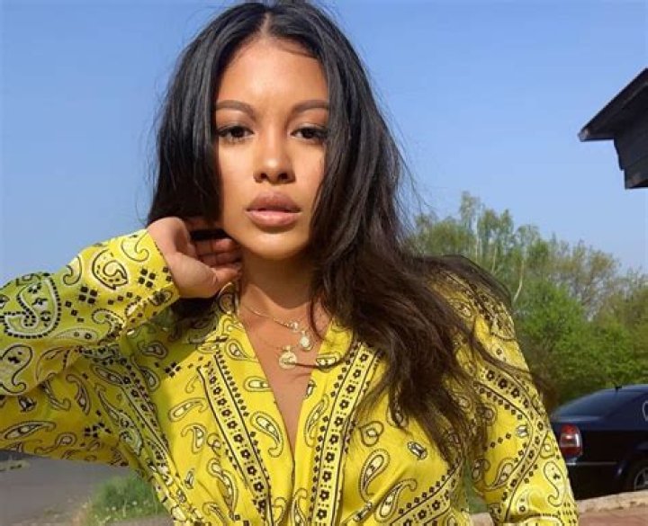 Chris Brown’s Baby Mama, Ammika Harris Shows Off A Lot Of Skin In This New Challenge