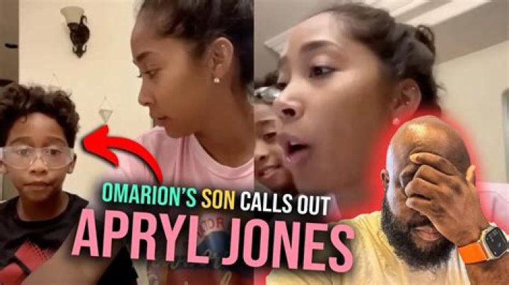 Apryl Jones Says Omarion’s Mother Was ‘Nasty’ – Social Media Reacts!