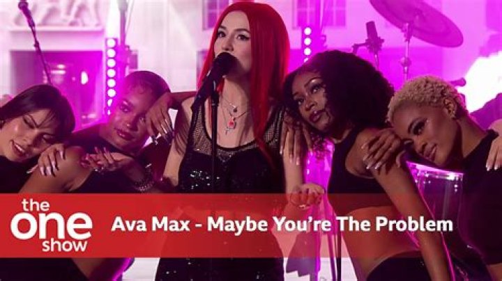 Ava Max released the video ‘Maybe You’re The Problem.’ This is the first single from her upcoming second album of the singer