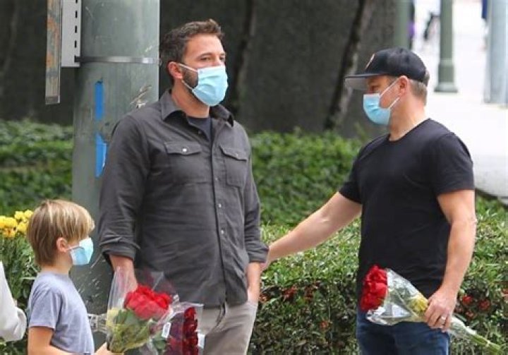 Ben Affleck, Matt Damon, And Their Families Visit Breonna Taylor Memorial