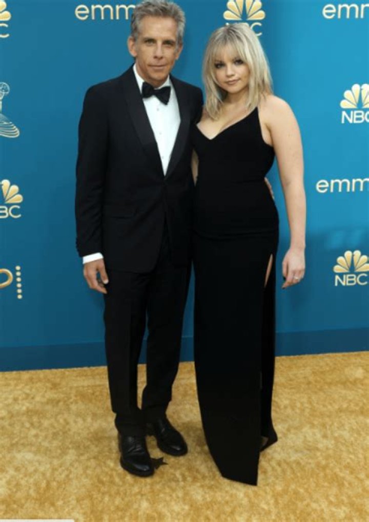 Ben Stiller, Along By His Daughter Ella, Looked Sharp As They Strolled The Red Carpet At The 2022 Emmy Awards