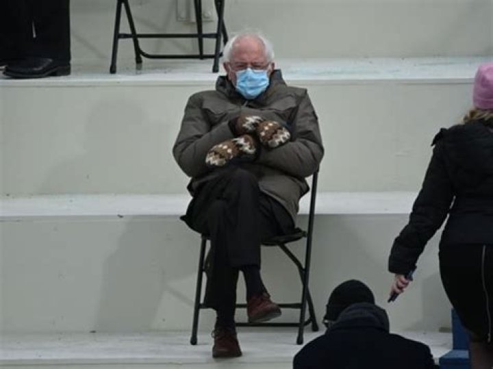 Bernie Sanders Goes Viral For Laid-Back Inaugural Attire