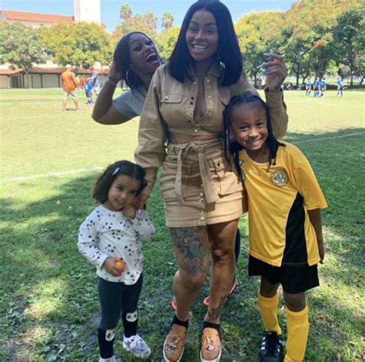 Blac Chyna’s Easter Pics With King Cairo And Dream Kardashian Have Fans Criticizing Her