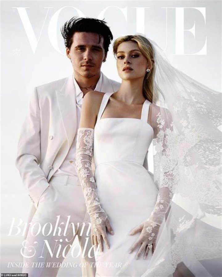 British Vogue has published new photos and details from the wedding of Brooklyn Beckham and Nicola Peltz