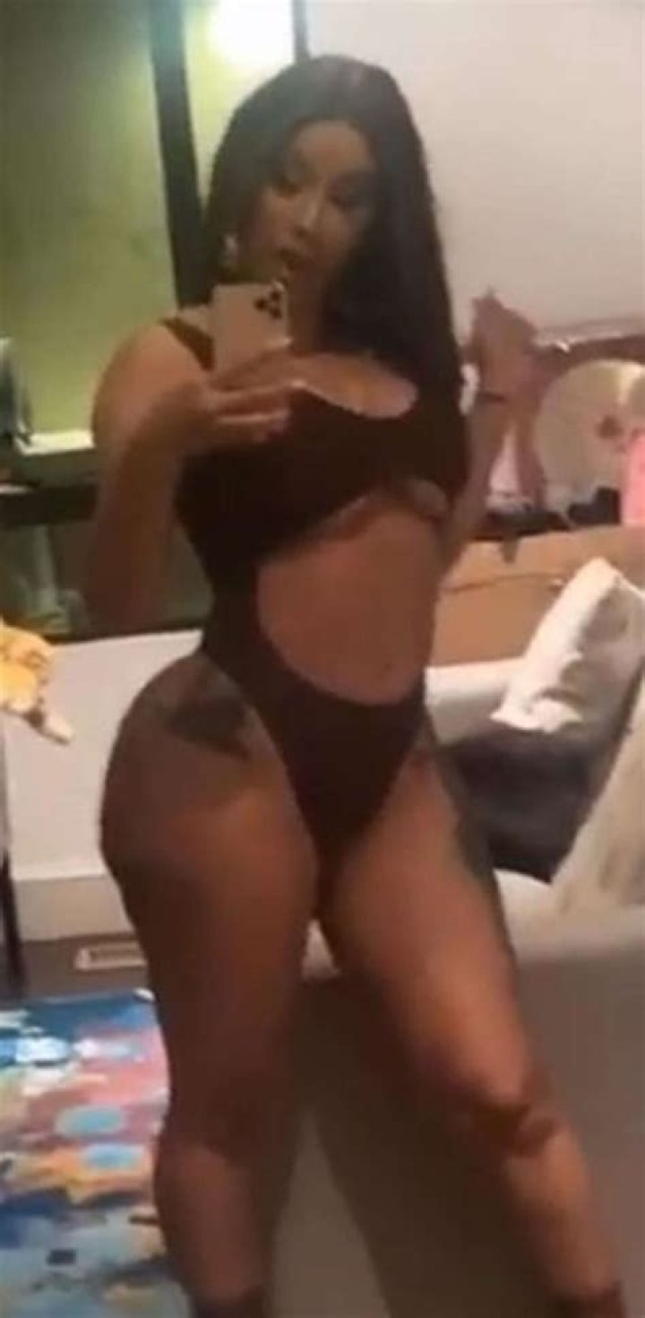 Cardi B Puts Her Curves On Full Display In Mah-Jing Wong Bodysuit