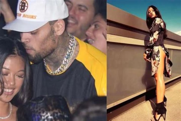 Chris Brown Calls Ammika Harris ‘Mine’ After She Drops This Gorgeous Photo And Fans Go Crazy With Excitement