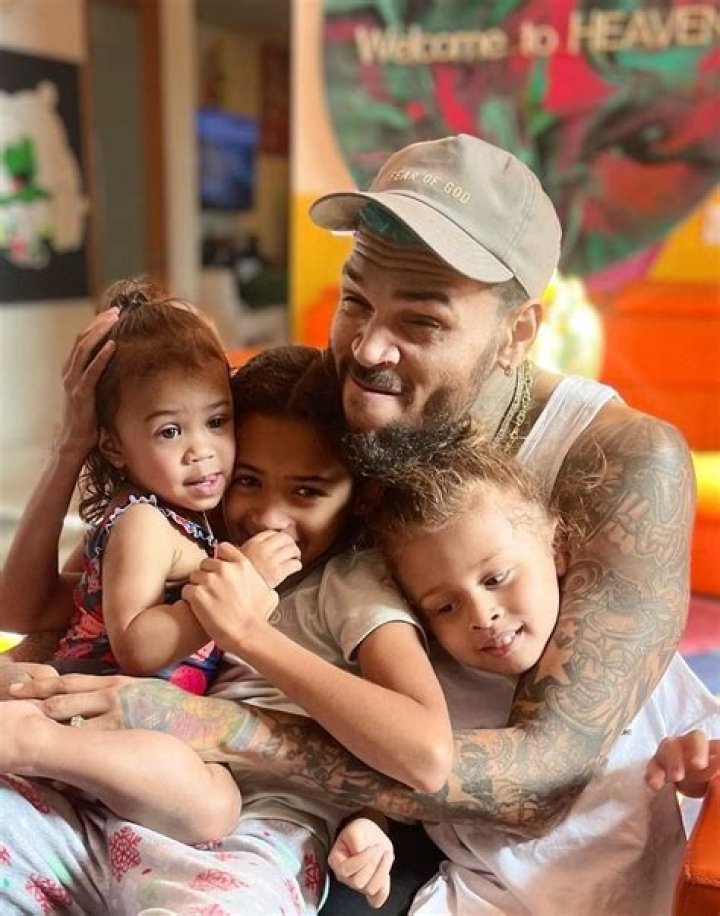 Chris Brown Posts Adorable Pic Of Baby Aeko ‘Dreaming In Color’ While He’s Still Stuck In Europe With His Mom Amid The Coronavirus Pandemic