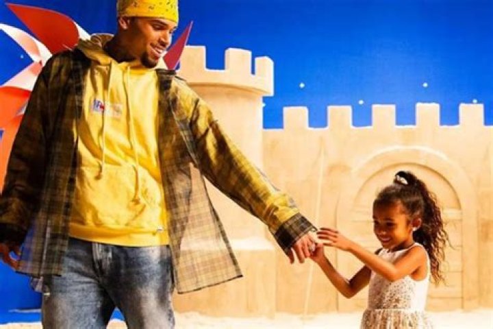 Chris Brown Posts Cute Snap Of Daughter Royalty Ready For Her First Day Of School!
