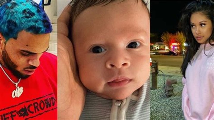 Chris Brown’s Baby Boy Aeko Looks Fiercely Into The Camera In New Adorable Pic!