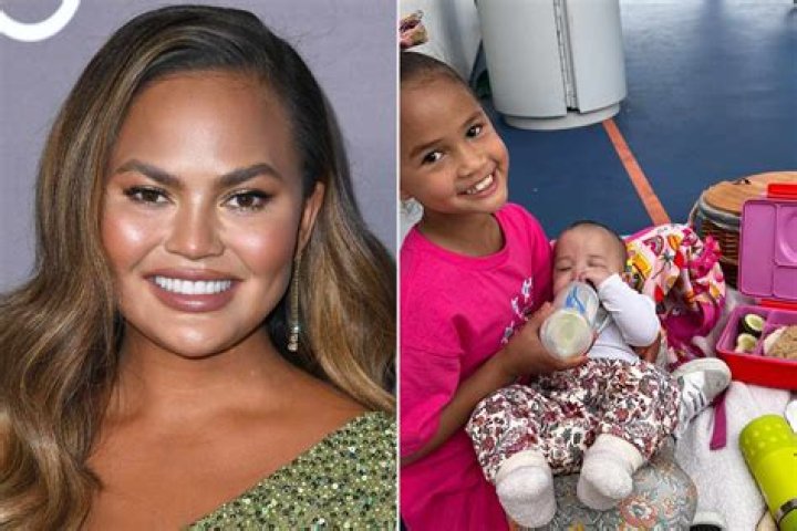 Chrissy Teigen Shows Off Amazing At-Home Preschool She Put Together For Her Kids!