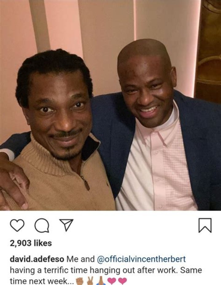 David Adefeso Addresses Working Out In His Latest Post