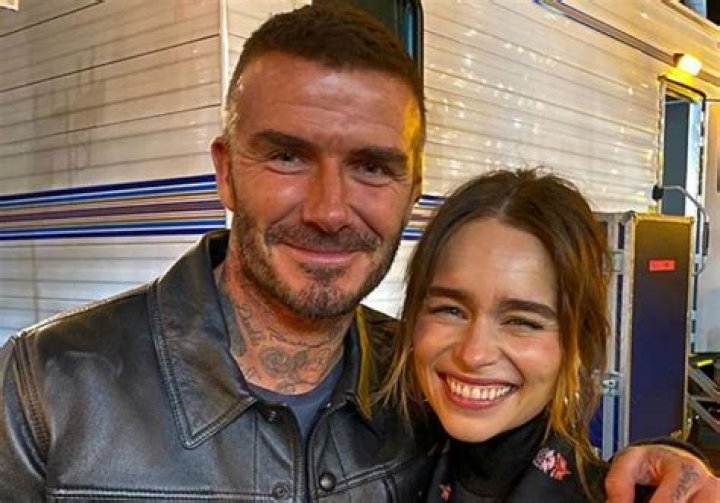 David Beckham Admits He Was ‘Star Struck’ When He Met Emilia Clarke