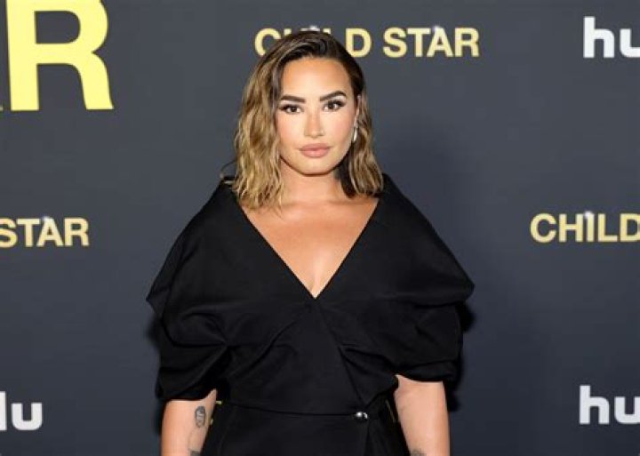 Demi Lovato Is Stunning In Velvet Mini Dress