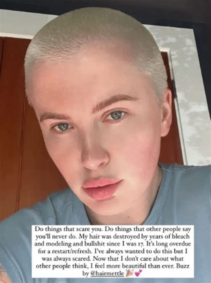 Do Actions That Make You Nervous, Says Ireland Baldwin In The New Buzzcut