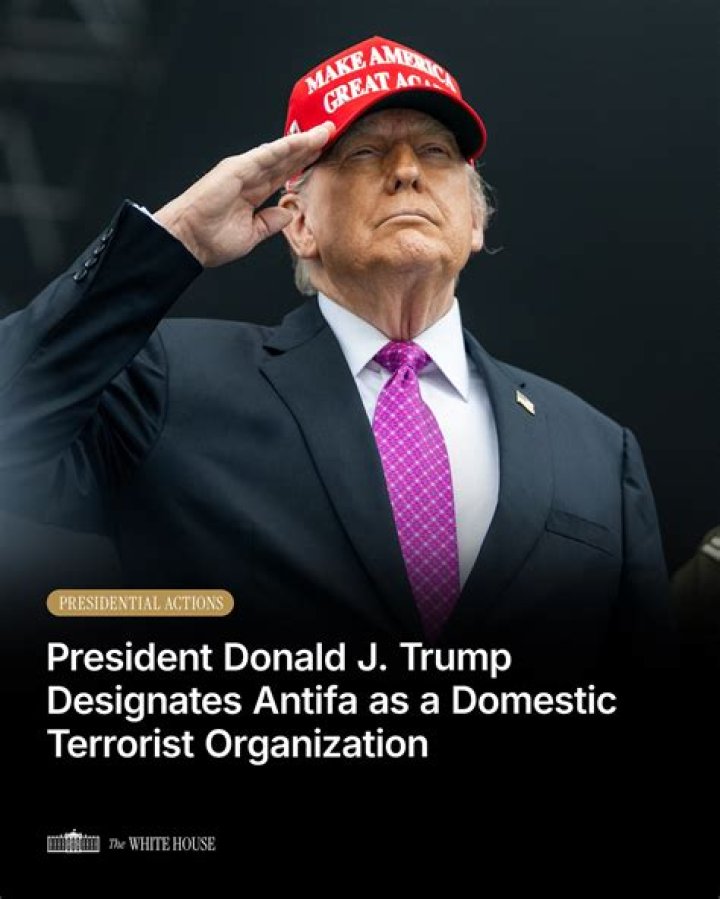Donald Trump Says That ANTIFA Will Be Designated As A Terrorist Organization