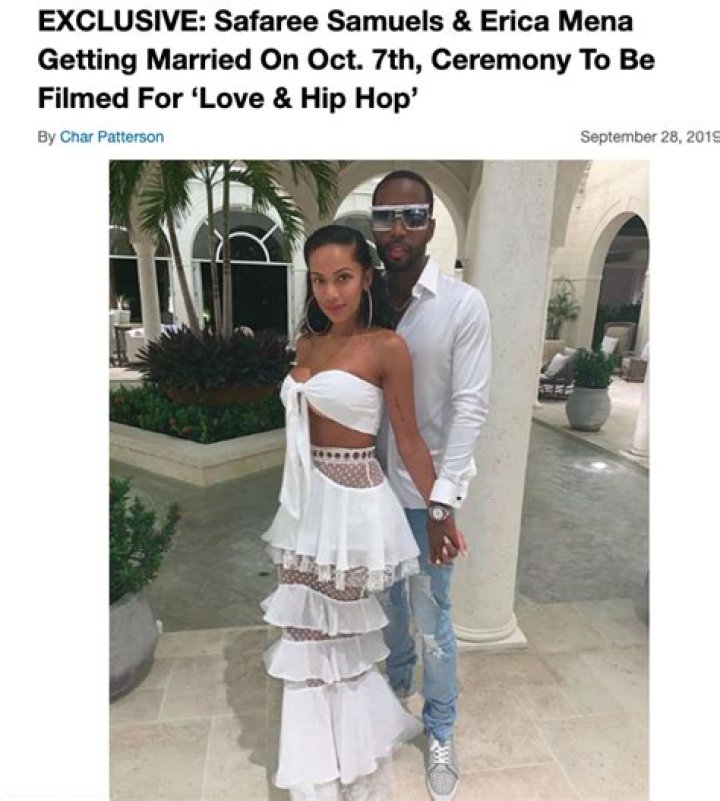 Erica Mena Tells Safaree Samuels: ‘Let’s Get Married Right Now’ – See Their Lovey-Dovey Pics