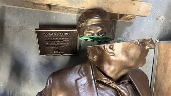 George Floyd Statue Was Vandalized And Police Arrest Man Who Allegedly Did It