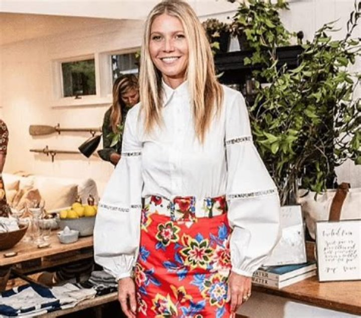 Gwyneth Paltrow Poses Topless For Her Brand G. Label Ad Campaign