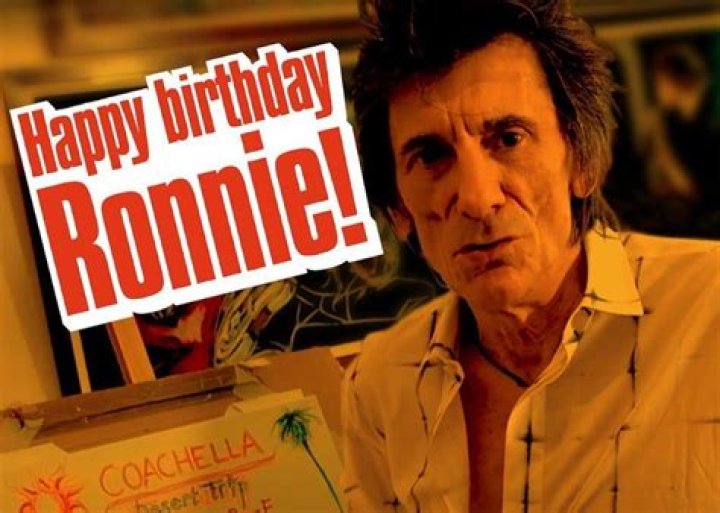 Happy Birthday Ronnie Wood — Rolling Stones Guitarist Is 73
