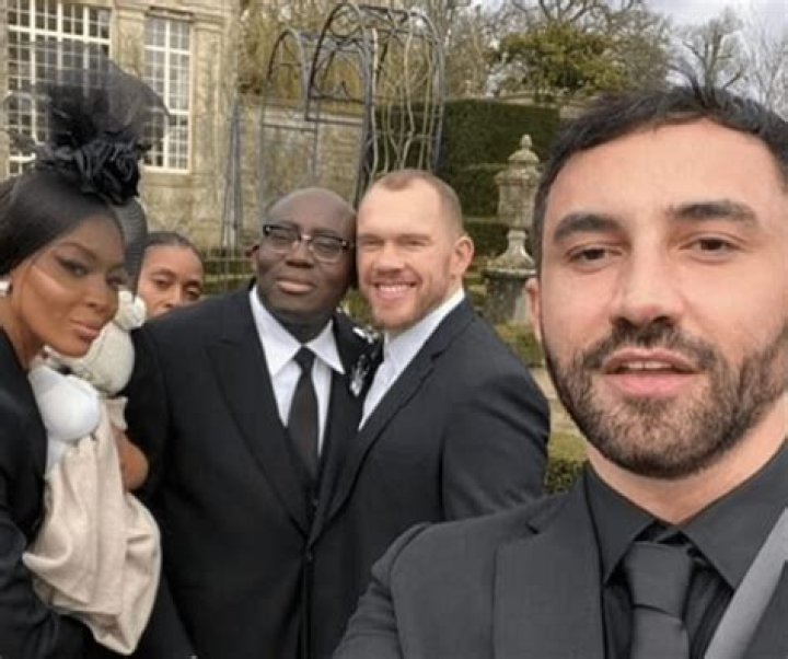 In A Flashback Photo, Edward Enninful Posted One Of Naomi Campbell Holding Her Baby