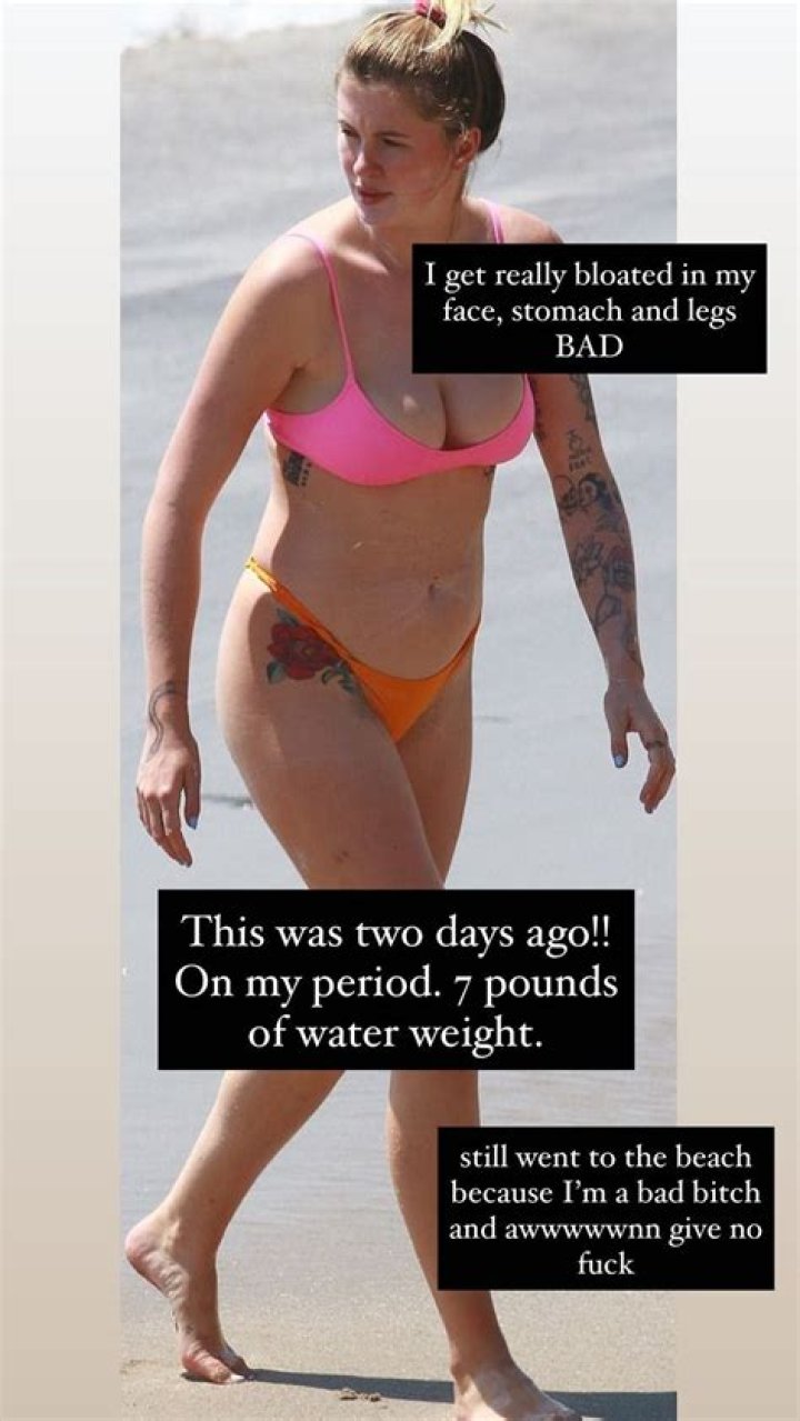 Ireland Baldwin Goes On Epic Rant About Female Weight Gain While Wearing A Two Piece Bathing Suit