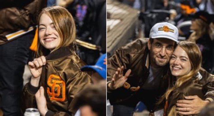 It Was A Fun Night Out For Emma Stone And Dave McCary. While Attending A Ball Game