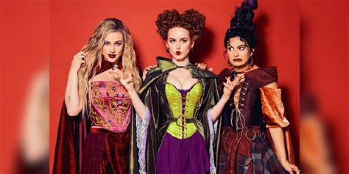 It’s Halloween In Hollywood, And The Hocus Pocus Girls—Lili Reinhart, Camila Mendes, And Madelaine Petsch—Are Making An Appearance As The Unforgettable Witchy Trio
