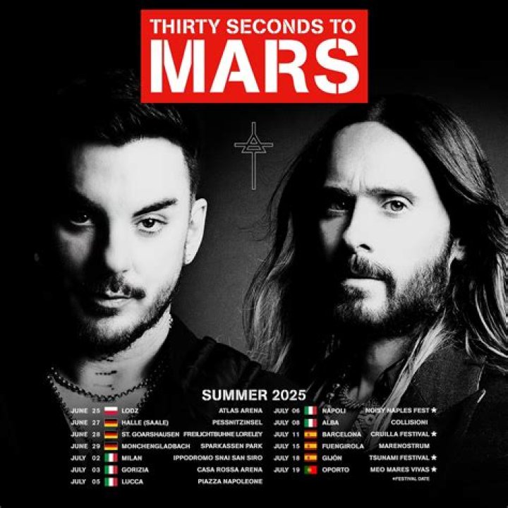 Jared Leto Can’t Wait To Go On Tour With Thirty Seconds To Mars