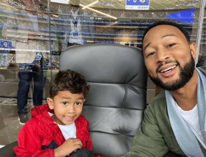 John Legend Posts Cute Images Of Son Miles’ NFL Debut