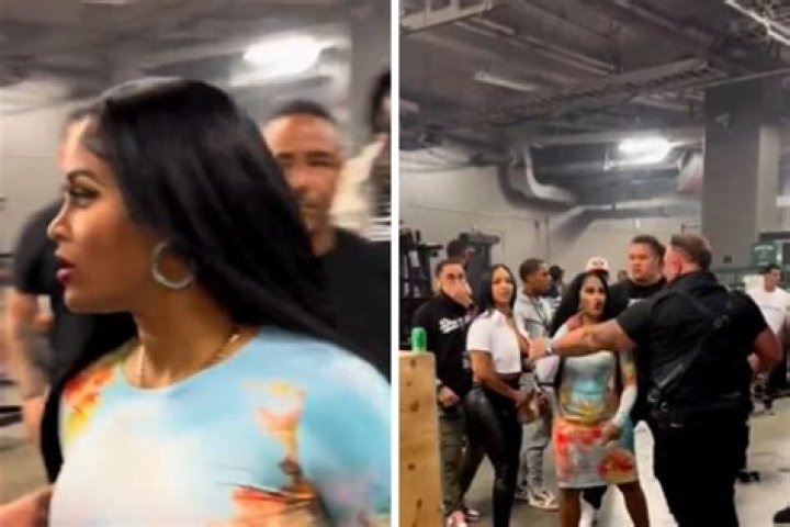Joseline Hernandez Fights With Fans And Removes Her Dress In Wild Video In A Nightclub Because Of Something Linked To Stevie J