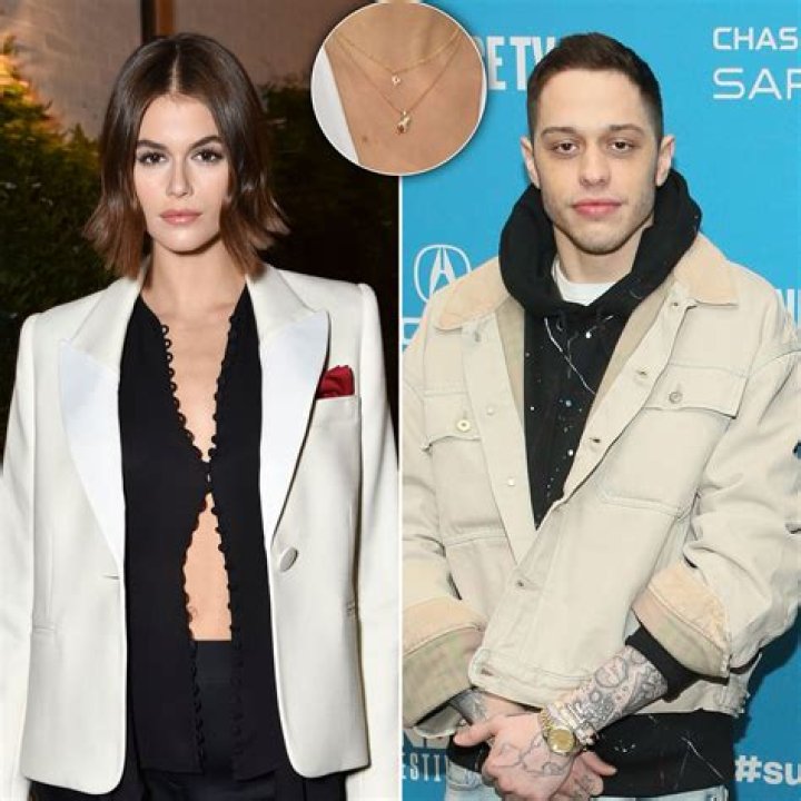 Kaia Gerber Wears ‘P’ Necklace Amid Pete Davidson Romance Rumors