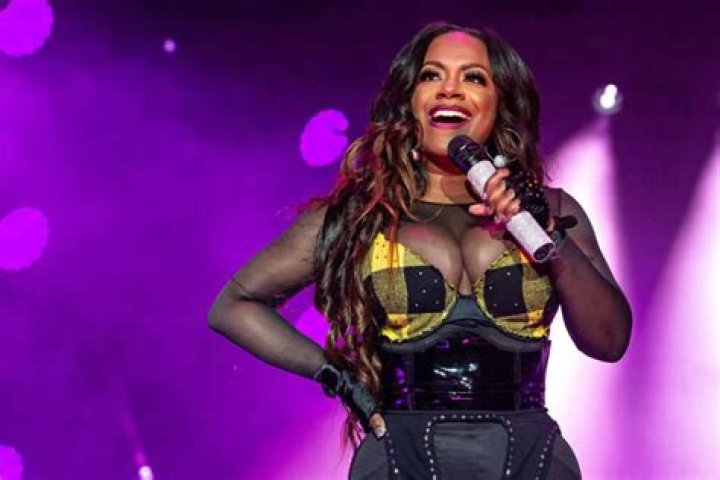 Kandi Burruss Looks Gorgeous With Black Hair And Purple Highlights – See Her Photo