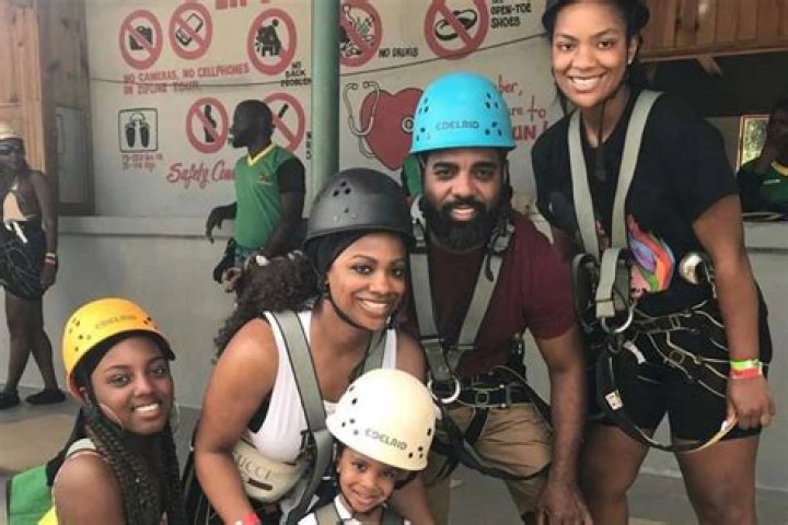 Kandi Burruss Shows Off Killer Curves In Pink Bikini In Vacation Pictures With Todd Tucker And Daughter Riley