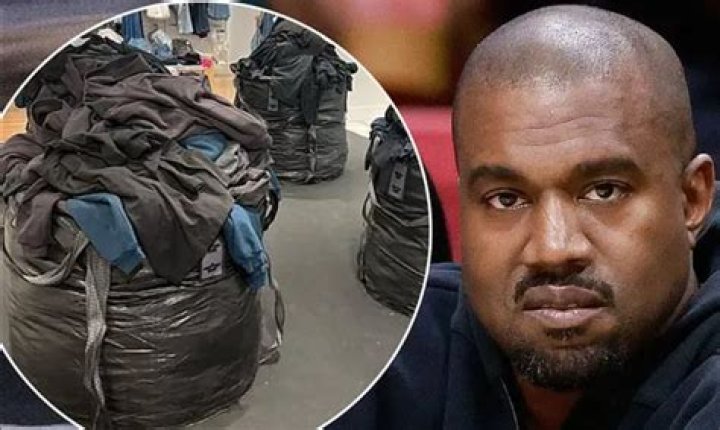 Kanye West Is Using Trash Bags To Market His New Line Of Apparel