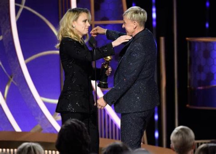 Kate McKinnon Tearfully Presents Ellen DeGeneres With The Golden Globes Carol Burnett Award — Watch The Emotional Videos