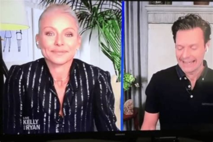 Kelly Ripa Wins Praise For Her Outfit As Fans Encourage Her To Keep Her Silver Hair