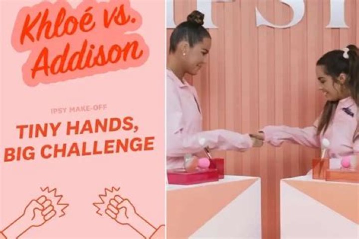 Khloe Kardashian & Addison Rae Have A Blast While Completing Hilarious Makeup Challenge – Watch Their Video Here