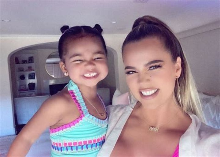 Khloe Kardashian Shares Darling Photo Of Sweet Daughter True Thompson In The Pool With Ponytails