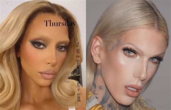 Kim Kardashian Compared To Jeffree Star After Failed Bleached Blonde Eyebrows