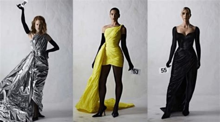 Kim Kardashian, Nicole Kidman, and Dua Lipa star in the Balenciaga fashion show