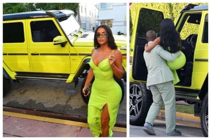 Kim Kardashian Shows Off An Outfit That Kanye Made For Her And Asks Fashion Brands: ‘Please Wait Until I Wear This In Real Life Before You Knock It Off’