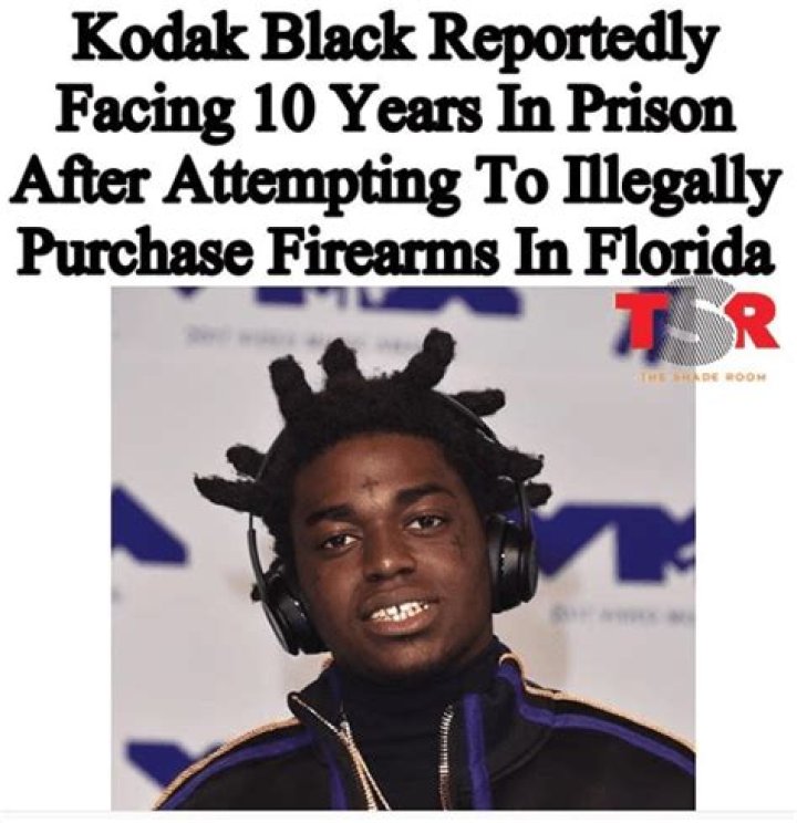 Kodak Black Is Reportedly Facing Ten Years In Prison