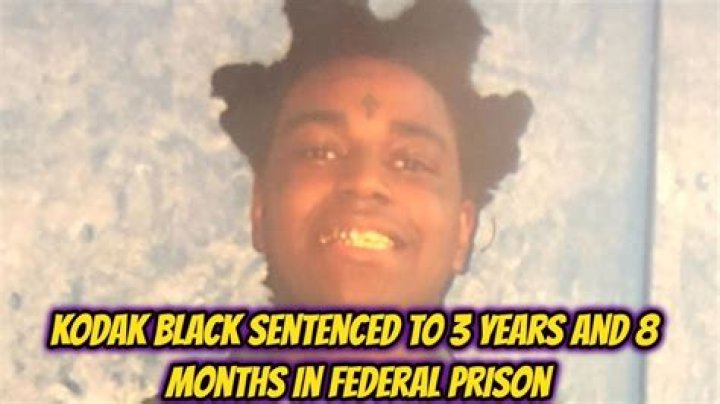 Kodak Black Sentenced To Three Years In Prison For Federal Gun Crimes