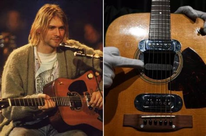 Kurt Cobain’s MTV Unplugged Guitar Sells For $6 Million