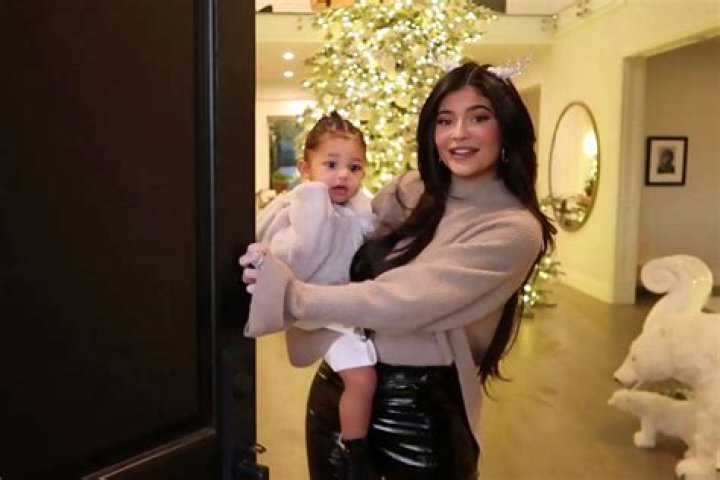 KUWK: Kylie Jenner And Daughter Stormi Steal The Show At The Kardashian-Jenner Christmas Eve Party In Matching Glam Looks!