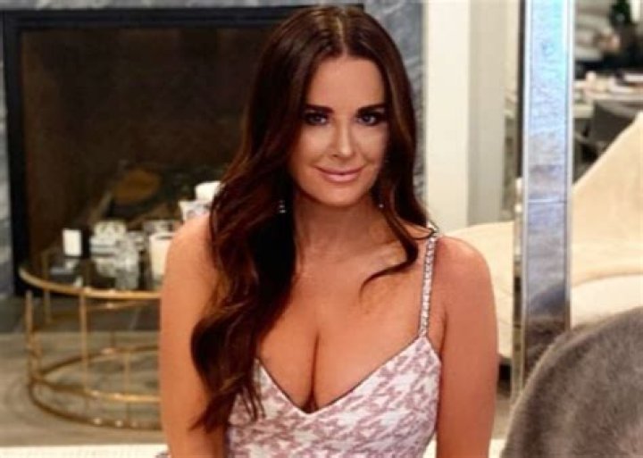 Kyle Richards Shows Off Her Toned Legs In Slinky Mini Dress