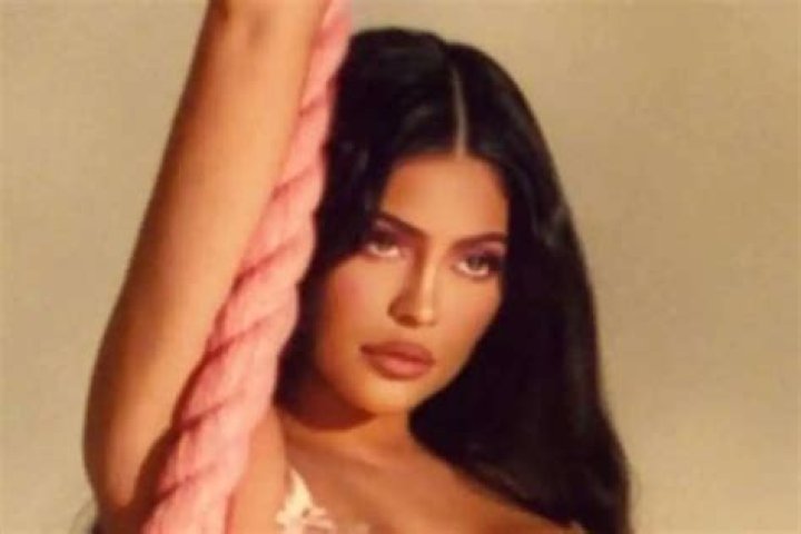 Kylie Jenner Gets Tied Up In New Photos Wearing Agent Provocateur With Knee-Length Hair