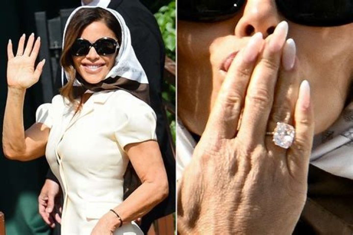 Lauren Sanchez Rocks Massive Diamond Ring On That Finger – Did Jeff Bezos Propose?